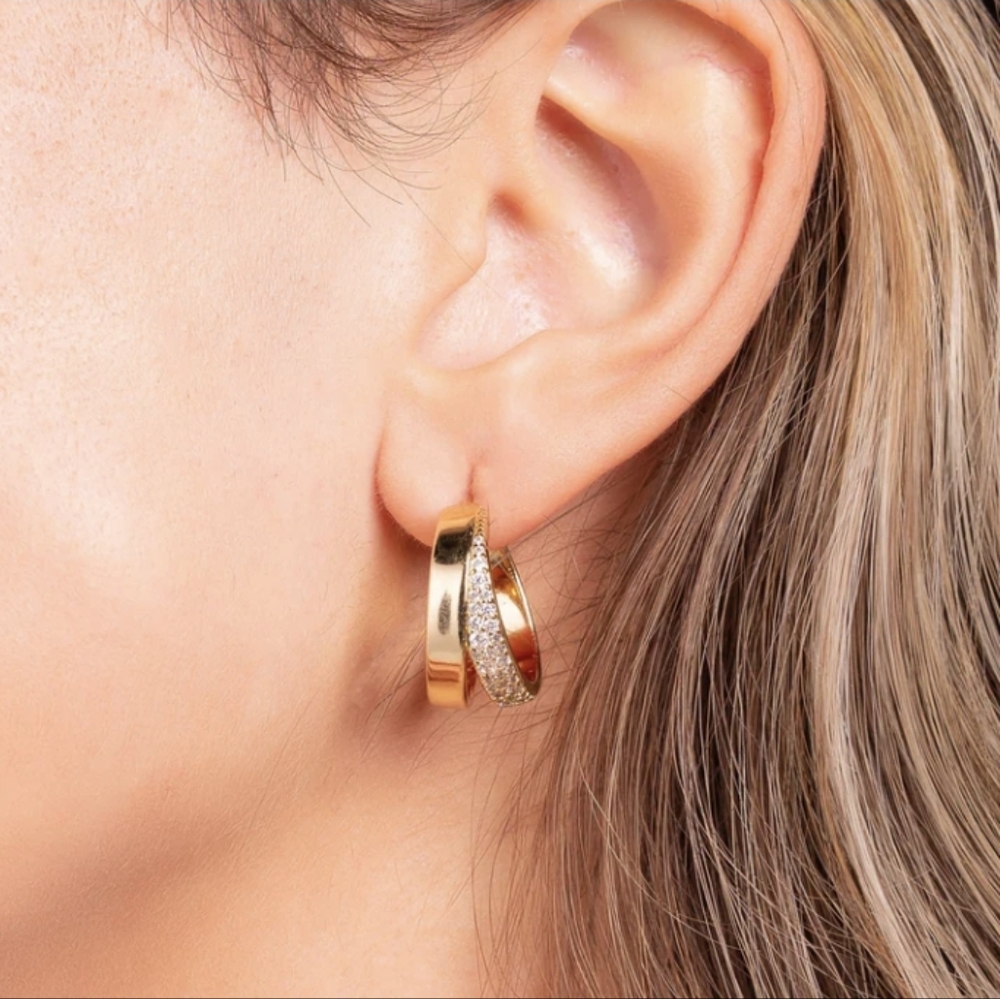 Double Hoop Earrings